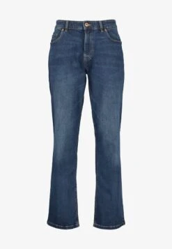 Next Jeans Relaxed Fit - Mottled Blue -Next 415c7d9e575040c78666bc705b94d513
