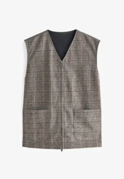 Next CHECK ZIP STANDARD - Weste - Brown 12 Next CHECK ZIP STANDARD - Weste - Brown -Next 415da5417afd46b0ac591d2c11e8d3e6