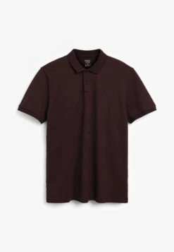 Next PIQUE - Poloshirt - Burgundy Red Fig -Next 421653c9a60f4893b9e94ce050884b01