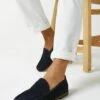 Next PENNY - Slipper - Navy Blue Suede -Next 43d434191a344069812bf18120ba5d2c