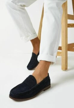 Next PENNY - Slipper - Navy Blue Suede