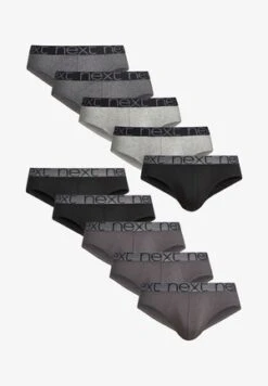 Next BLACK BRIEFS TEN PACK - Slip - Black -Next 44cb132901b0424ba8edea774f2325ec 2