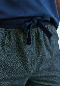 Next MOTIONFLEX COSY CUFFED - Nachtwäsche Hose - Navy Blue Side Panel -Next 4586f3b4a8d64128b74a9a5fb2f82a17 1