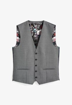 Next SIGNATURE CERRUTI STANDARD - Weste - Grey -Next 48ffa559dba44bc38167c16d6aa5b467 1