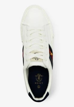 Next STRIPE STAG STANDARD - Sneaker Low - White -Next 49b2d62d412e4ad28121599fef7dbb10