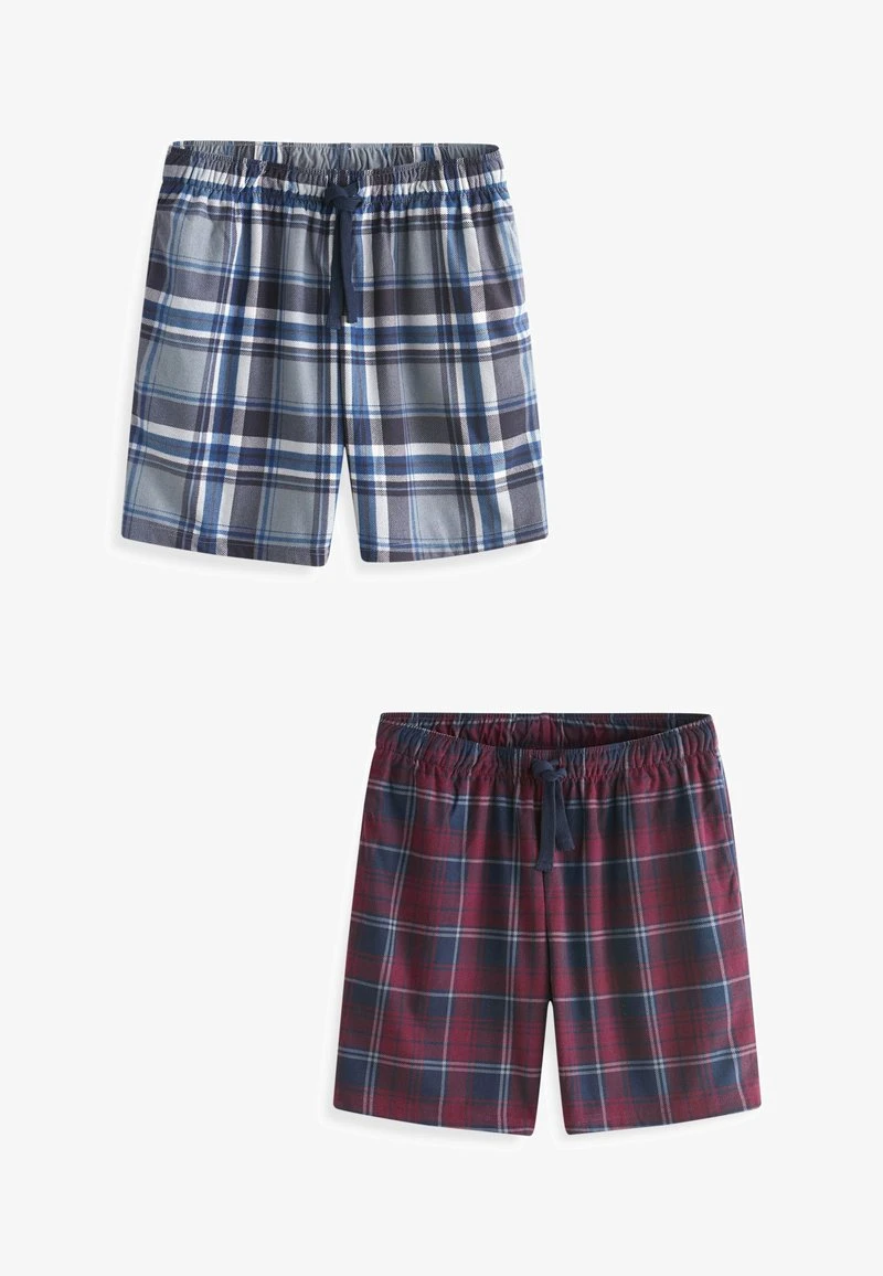 Next 2 PACK CHECK COSY - Nachtwäsche Hose - Blue Plum 4 Next 2 PACK CHECK COSY - Nachtwäsche Hose - Blue Plum – Bild 2