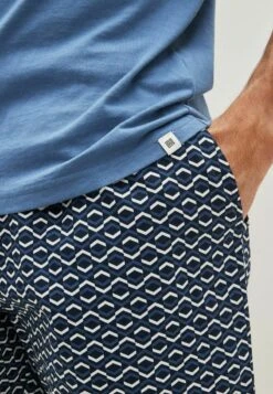 Next SET LIGHTWEIGHT STANDARD - Pyjama - Blue Geo -Next 4c34c38ea6fd46ce844f347aeabd990c