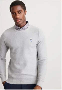 Next MOCK - Strickpullover - Light Grey