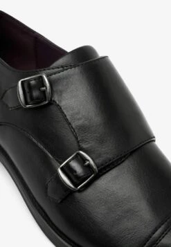 Next DOUBLE MONK TOE CAP - Business-Slipper - Black -Next 50f62cc0b4984a5a82407f49d1e8bc01