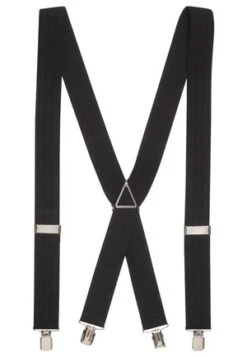 Next BLACK THIN BRACES - Gürtel - Black -Next 54b91cf5013a4fa8af09d6da01f19f54 3