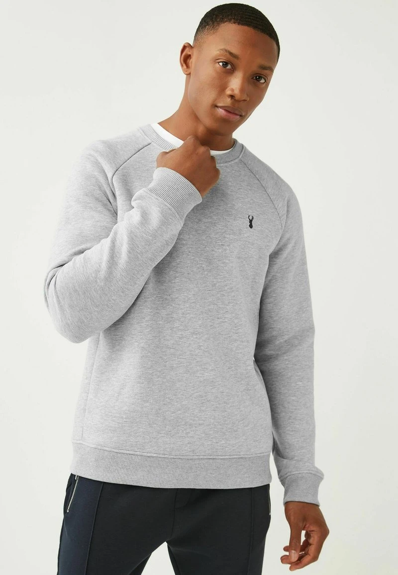 Next CREW - Sweatshirt - Grey Marl 8 Next CREW - Sweatshirt - Grey Marl – Bild 6