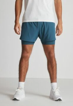 Next ACTIVE - Kurze Sporthose - Blue