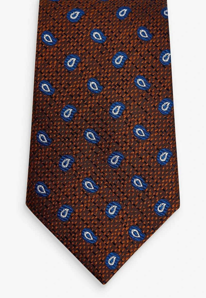 Next PATTERN REGULAR - Krawatte - Rust Brown Paisley 5 Next PATTERN REGULAR - Krawatte - Rust Brown Paisley – Bild 3