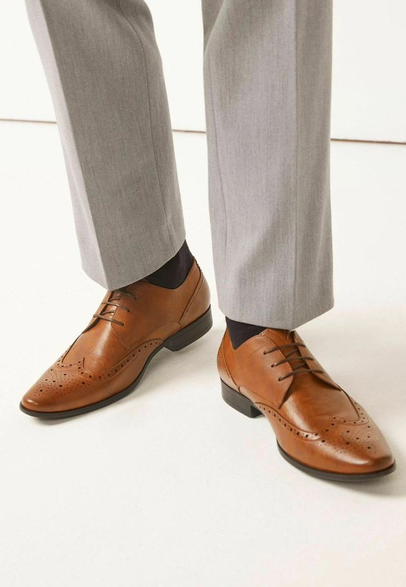 Next WIDE FIT BROGUE STANDARD - Business-Schnürer - Tan Brown 7 Next WIDE FIT BROGUE STANDARD - Business-Schnürer - Tan Brown – Bild 5