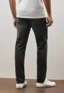 Next MOTION FLEX SOFT TOUCH - Jeans Straight Leg - Black -Next 588ff70514ac4db29a54d1ff2ed5b520