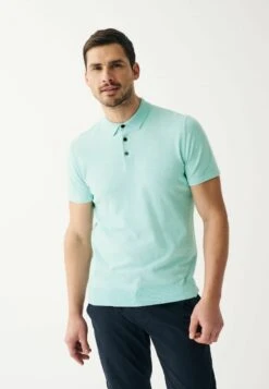 Next SHORT SLEEVE STANDARD - Poloshirt - Mint Green