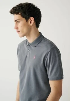 Next PIQUE - Poloshirt - Slate Grey -Next 5cf95d0a2cf94d2f95a7f1fe289d920f