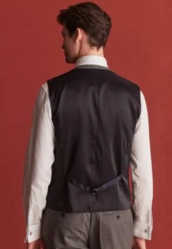 Next CHECK STANDARD - Anzugweste - Grey -Next 5e854ebe6fcd4eaba5d470b67e0cfb8d