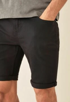 Next 22 Next STRETCH - Jeans Shorts - Black