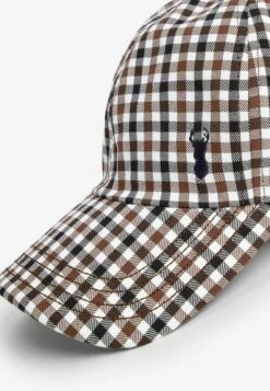 Next REVERSIBLE - Cap - Navy Blue Tan Check -Next 60bf6172f41140c9b1f267ed3add2903