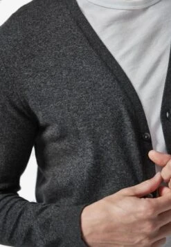 Next Strickjacke - Grey -Next 61793bb10cef4b18895d5fe896816322