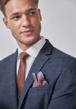 Next SLIM FIT - Sakko - Blue -Next 61b5f646cca84fe88d7c6c1142809194