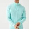 Next PREMIUM ZIP NECK - Strickpullover - Mint Green -Next 63e428c902774b5a82586b00e5270c5b