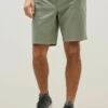 Next DRAWSTRING WAIST WITH STRETCH STANDARD - Shorts - Khaki Green -Next 6514c19002a2440184732e9b25928e94