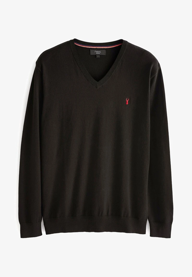 Next V NECK - Strickpullover - Grey 8 Next V NECK - Strickpullover - Grey – Bild 6