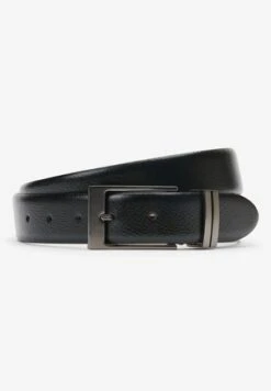 Next TAN/BLACK SIGNATURE ITALIAN LEATHER REVERSIBLE BELT - Gürtel - Black -Next 66301b9020924b22aba85fed32d3e6aa 1