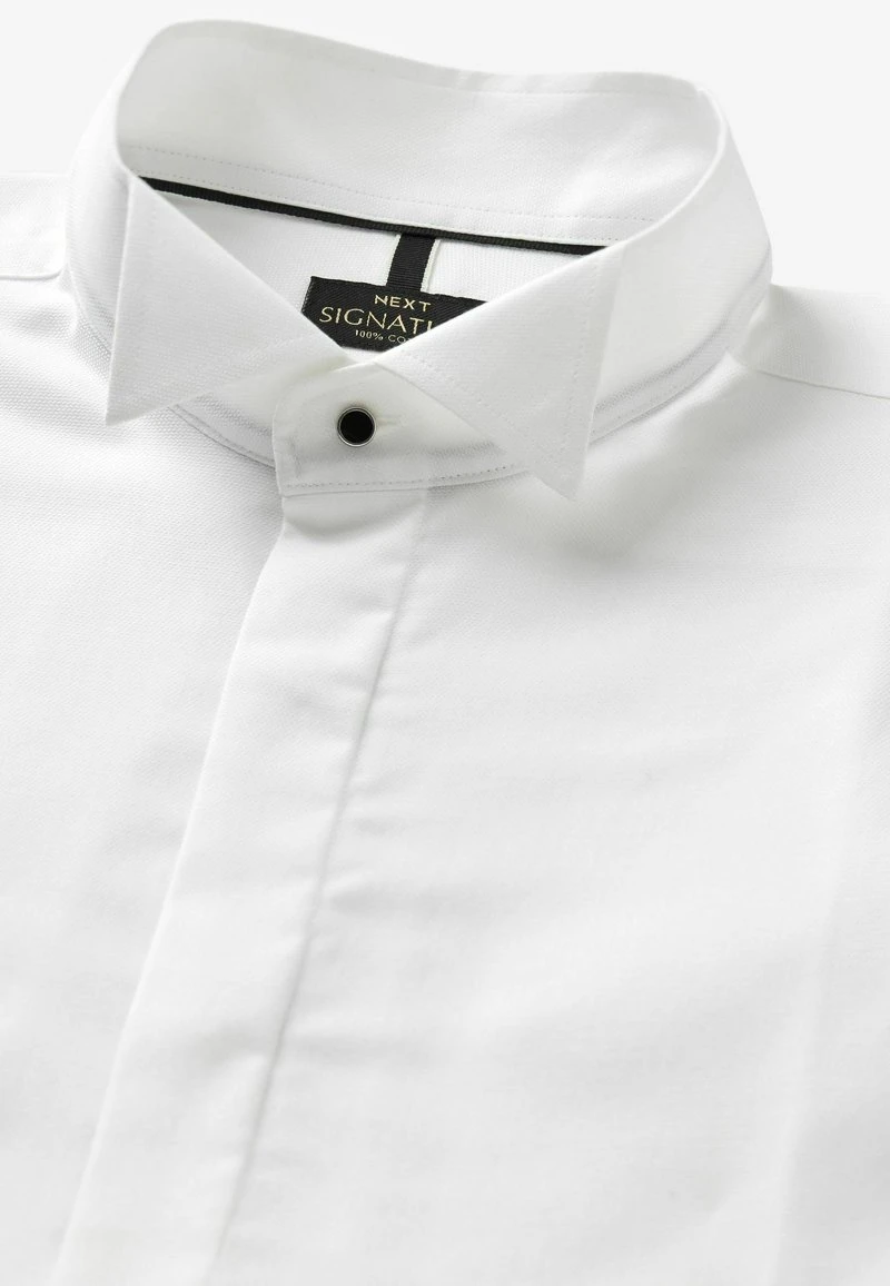 Next SIGNATURE TEXTURED SLIM FIT SINGLE CUFF - Businesshemd - White 5 Next SIGNATURE TEXTURED SLIM FIT SINGLE CUFF - Businesshemd - White – Bild 3