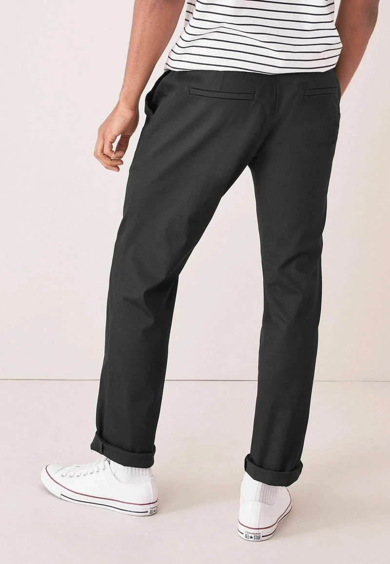 Next SOFT TOUCH STYLE - Stoffhose - Solid Black 4 Next SOFT TOUCH STYLE - Stoffhose - Solid Black – Bild 2