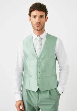 Next STANDARD - Weste - Sage Green Spot