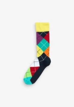 Next 8 PACK - Socken - Bright Mix Geo -Next 68f7f038412c4bc2ad4ae6af8fda5dd8