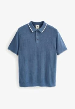 Next TEXTURED STANDARD - Poloshirt - Blue 11 Next TEXTURED STANDARD - Poloshirt - Blue -Next 6b4fe8fb1d34475f9048d0c1bb5470fd