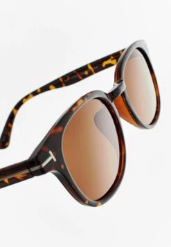 Next ROUNDED POLARISED STANDARD - Sonnenbrille - Tortoiseshell Brown -Next 6ce7ee04f6b64706bc88f4afac6a6b2c