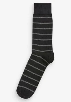 Next PATTERN 8 PACK - Socken - Black -Next 6d255865913142e7aa74bbfc3cb2915f