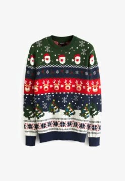 Next CHRISTMAS STANDARD - Strickpullover - Green 11 Next CHRISTMAS STANDARD - Strickpullover - Green -Next 6d8478eef71547f28ba55f0ca73cf1a5