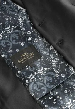 Next SIGNATURE CERRUTI TUXEDO - Weste - Black -Next 6d9af03adb5141d99a20d52cb763dd41