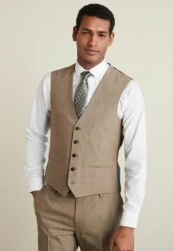 Next Anzugweste - Taupe