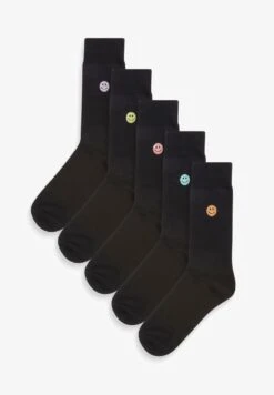 Next 5 PACK EMBROIDERED - Socken - Black Gold Trident -Next 72b133e57183412f903263c82ca6eb29
