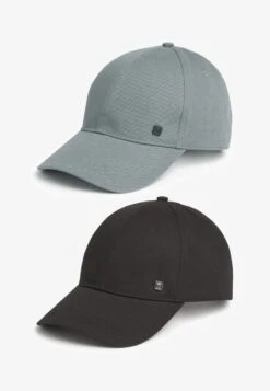 Next 2 PACK STANDARD - Cap - Khaki Green Tan Brown -Next 739d9209f8f643c29f61d551bd7acaf1