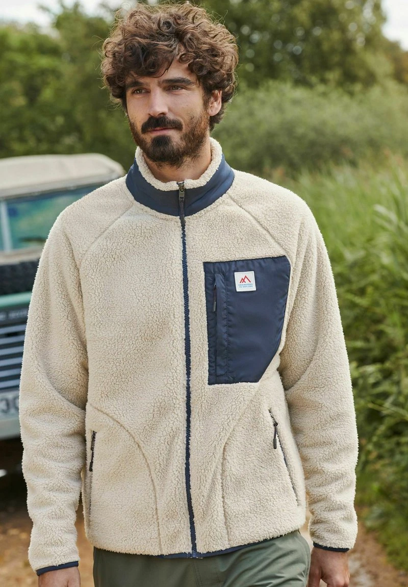 Next BORG TOP ZIP THROUGH FUNNEL NECK - Fleecejacke - Ecru Cream 4 Next BORG TOP ZIP THROUGH FUNNEL NECK - Fleecejacke - Ecru Cream – Bild 2