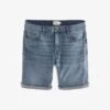 Next STRETCH - Jeans Shorts - Smokey Blue -Next 73fe2b3dfa124e43b7a24440f323439f