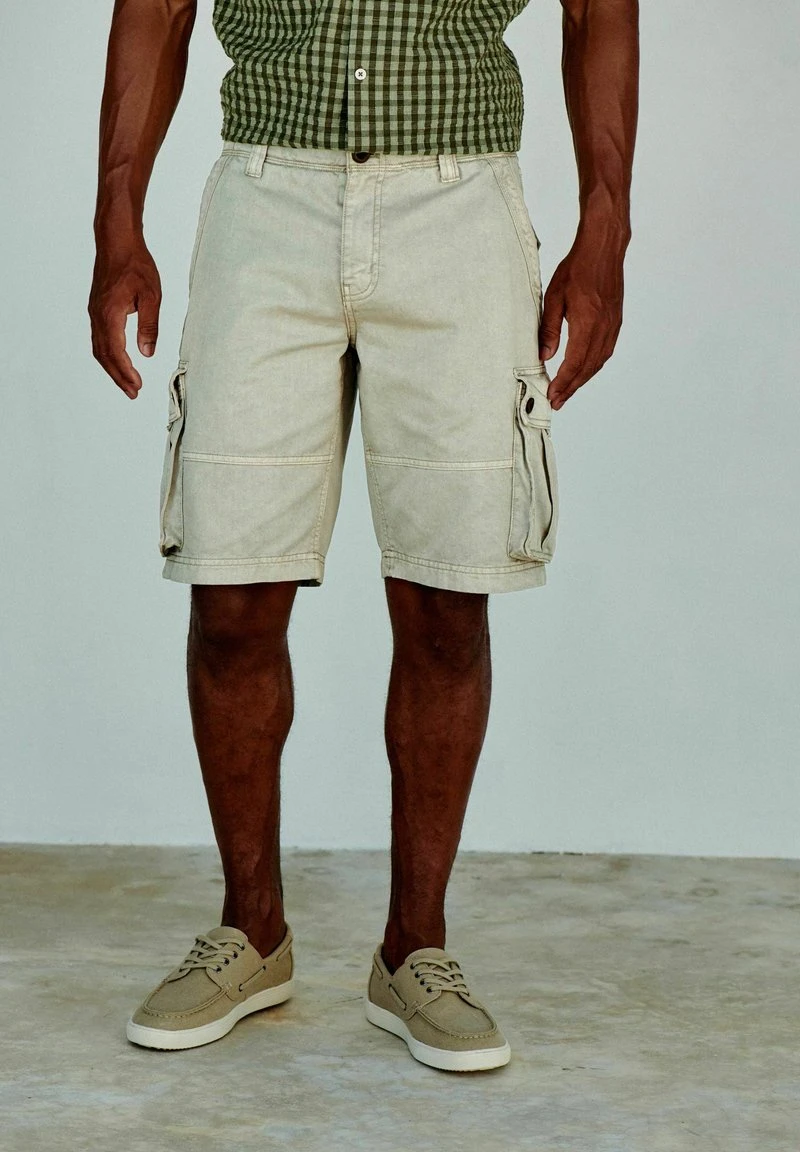 Next PREMIUM LAUNDERED CARGO STANDARD - Jeans Shorts - Bone 5 Next PREMIUM LAUNDERED CARGO STANDARD - Jeans Shorts - Bone – Bild 3