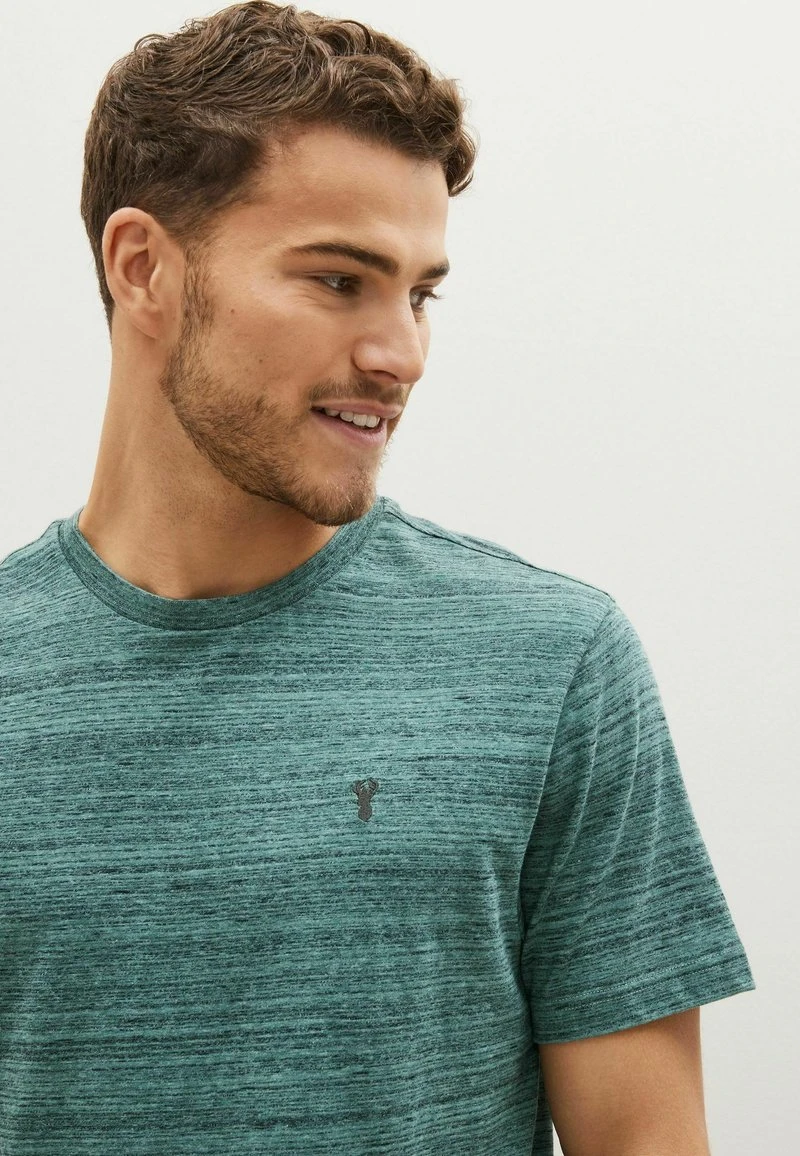 Next STAG MARL - T-Shirt Basic - Green 5 Next STAG MARL - T-Shirt Basic - Green – Bild 3