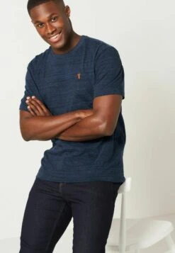 Next STAG MARL - T-Shirt Basic - Navy Blue -Next 75cec2471faf410198c60df8d06d02ff