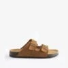 Next DOUBLE STRAP STANDARD - Pantolette Flach - Tan Brown 1 Next DOUBLE STRAP STANDARD - Pantolette Flach - Tan Brown -Next 76a5a362636047ddb85944dfcaa860b4