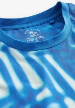 Next PATTERN - T-Shirt Print - Blue Palm Leaf -Next 76dc8e78fbb64ea99e5d5b0fdb50d142