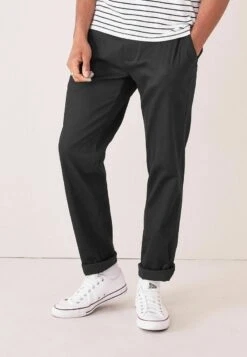Next SOFT TOUCH STYLE - Stoffhose - Solid Black
